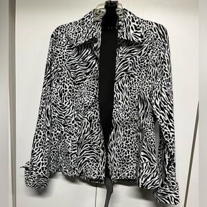 Hester & Orchard Blouse Reptile Print